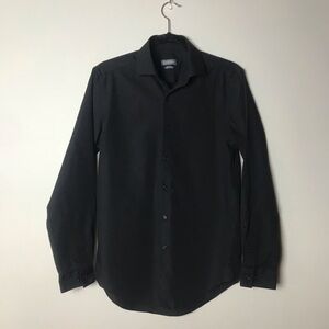 Men’s Black button down shirt. Size medium